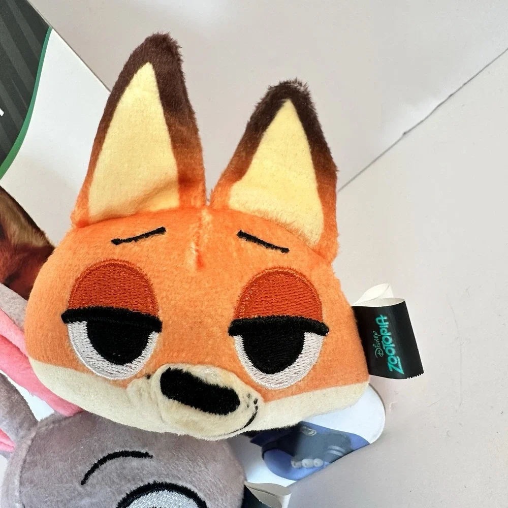 Disney Zootopia Judy Hopps Nick Wilde Dog‎ Toy 2 Pack Squeaky Plush NWT Pet